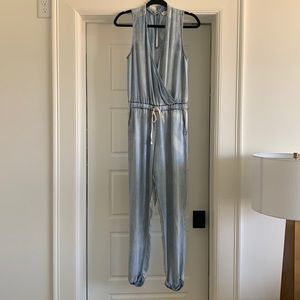 Lovestitch Chambray Romper Size Small
